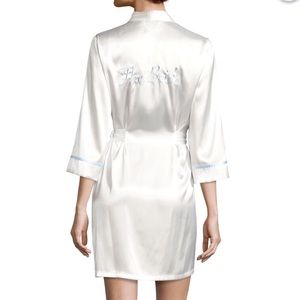 Bride Satin Wrap Robe NWT Intimo Donatella®